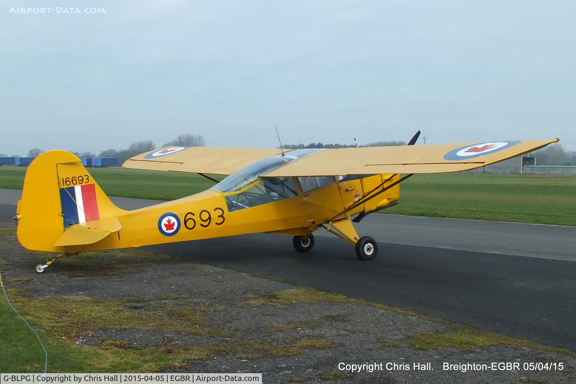 G-BLPG, 1959 Auster J-1N Alpha C/N 3395, at the Easter Homebuilt Aircraft Fly-in