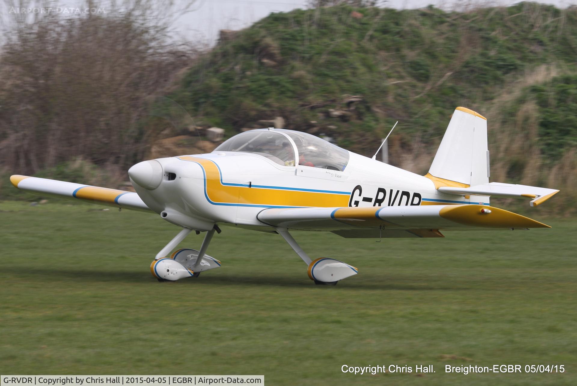 G-RVDR, 2001 Vans RV-6A C/N PFA 181A-13098, at the Easter Homebuilt Aircraft Fly-in