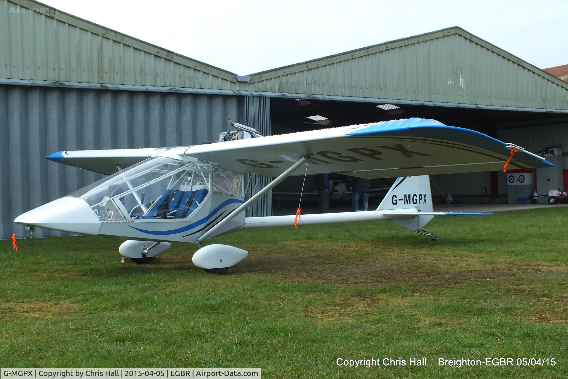 G-MGPX, 2010 Kolb Twinstar Mk III Xtra C/N PFA 205-14701, at the Easter Homebuilt Aircraft Fly-in