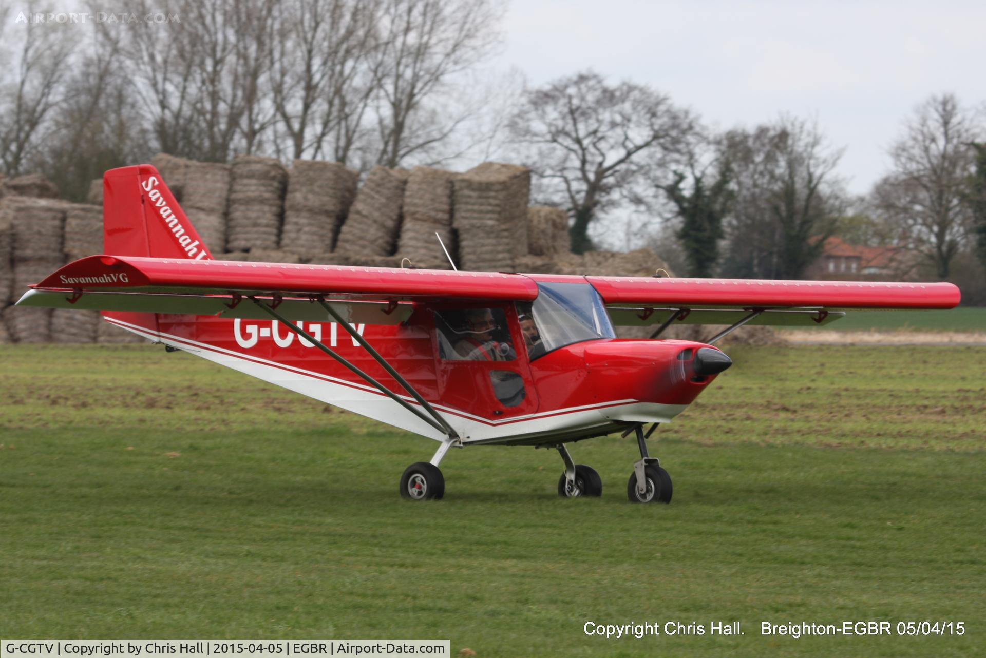G-CGTV, 2011 ICP MXP-740 Savannah VG Jabiru(1) C/N BMAA/HB/609, at the Easter Homebuilt Aircraft Fly-in