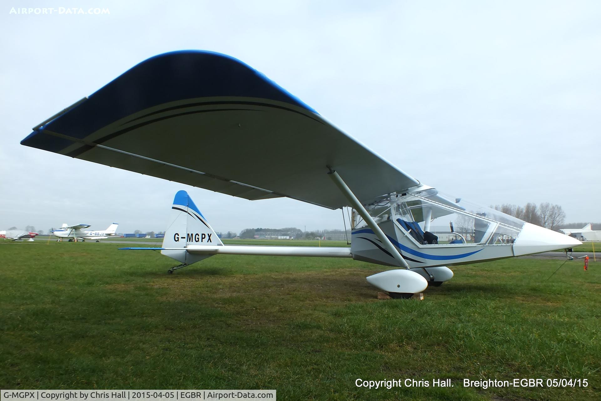 G-MGPX, 2010 Kolb Twinstar Mk III Xtra C/N PFA 205-14701, at the Easter Homebuilt Aircraft Fly-in