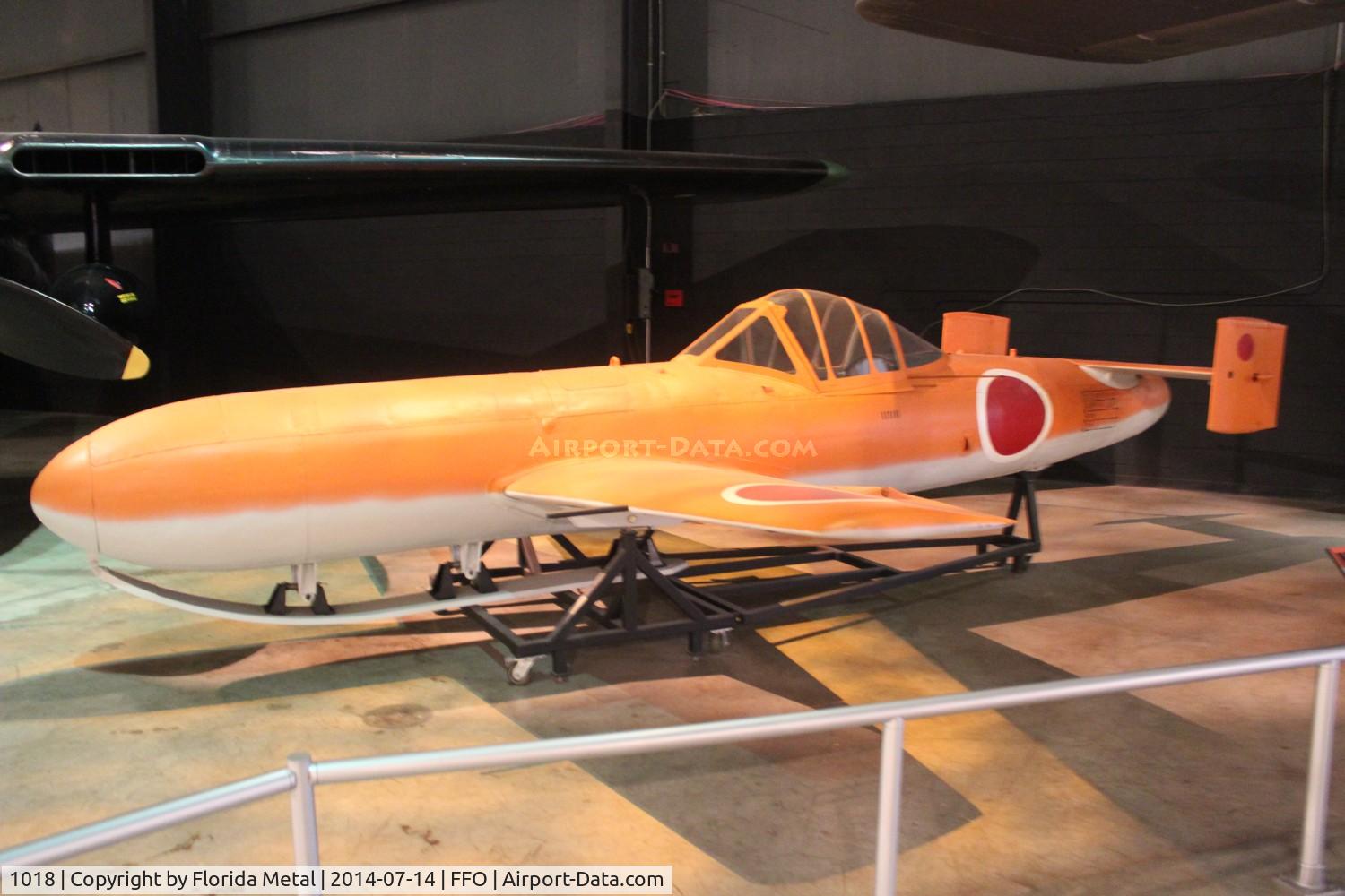 1018, 1945 Yokosuka MXY7-K1 Ohka II C/N Not found 1018, MXY7-K1