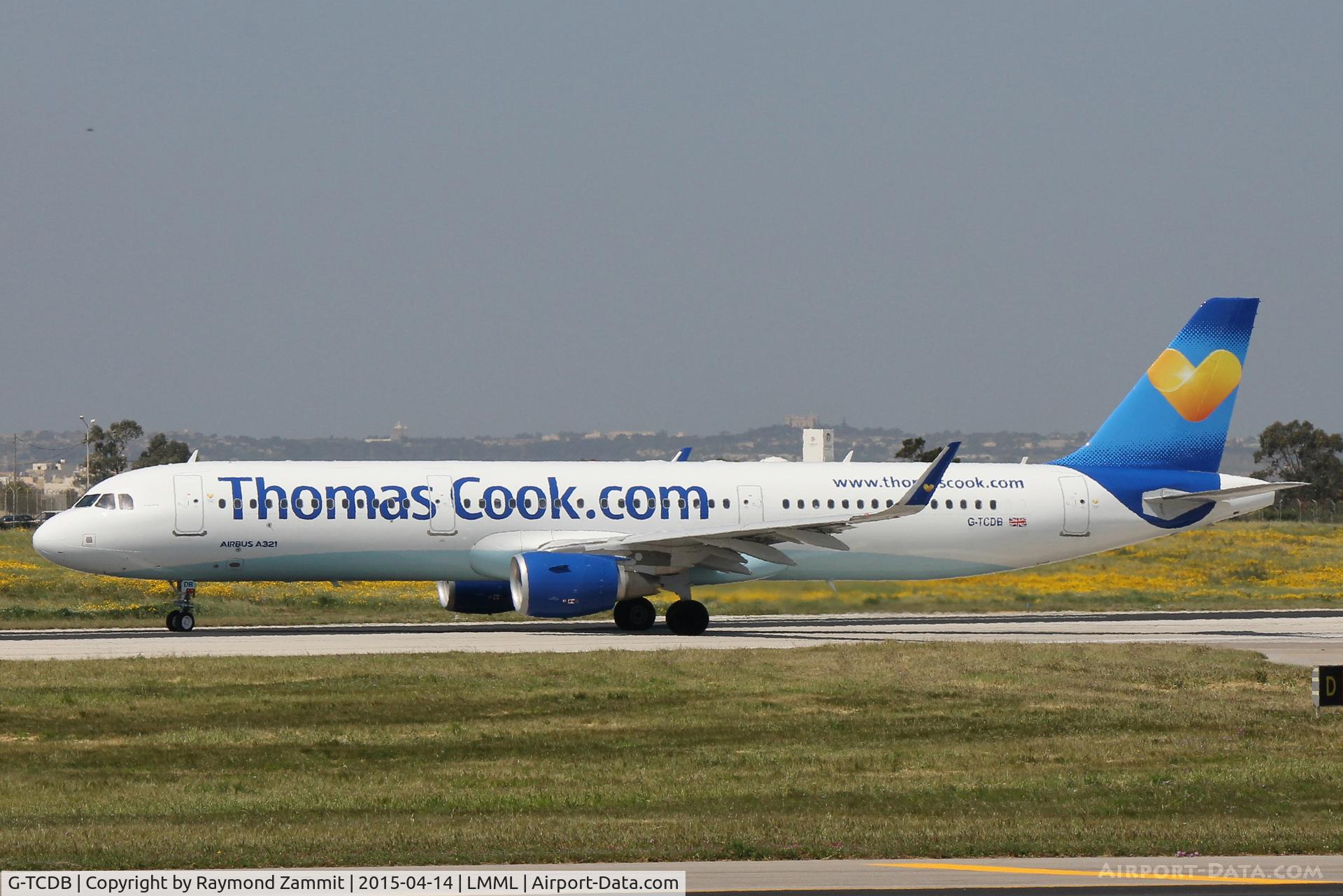 G-TCDB, 2013 Airbus A321-211 C/N 5603, A321 G-TCDB Thomas Cook Airways