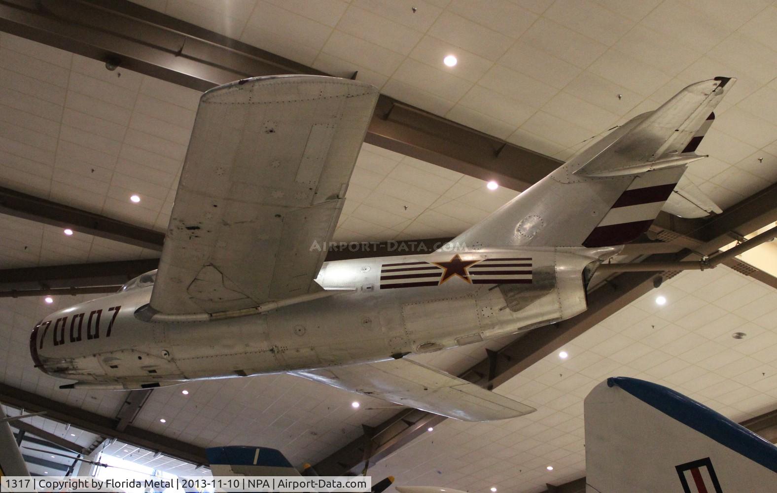 1317, Mikoyan-Gurevich MiG-15bis C/N Not found 1317, Mig-15