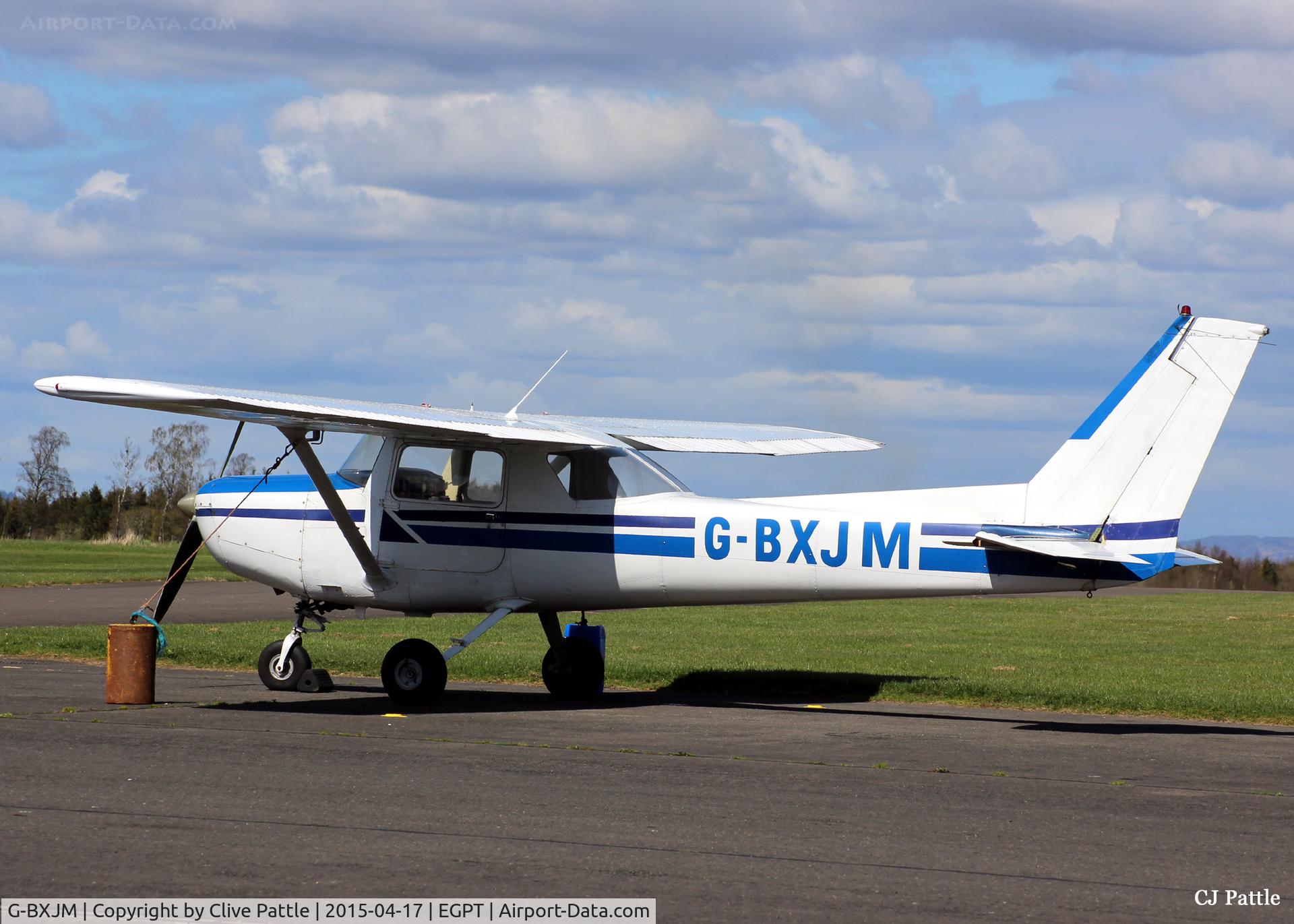 G-BXJM, 1978 Cessna 152 C/N 152-82380, Parked at Perth EGPT
