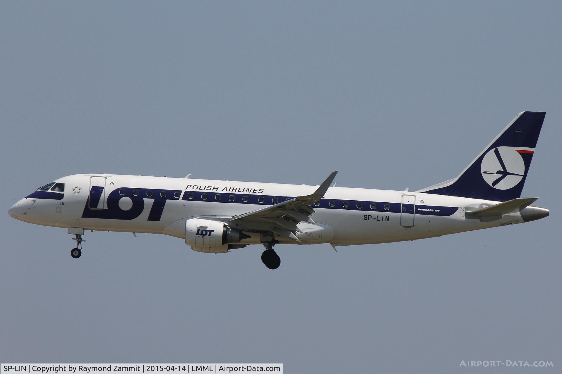 SP-LIN, 2010 Embraer 175LR (ERJ-170-200LR) C/N 17000313, Emb ERJ-175 SP-LIN LOT Polish Airlines