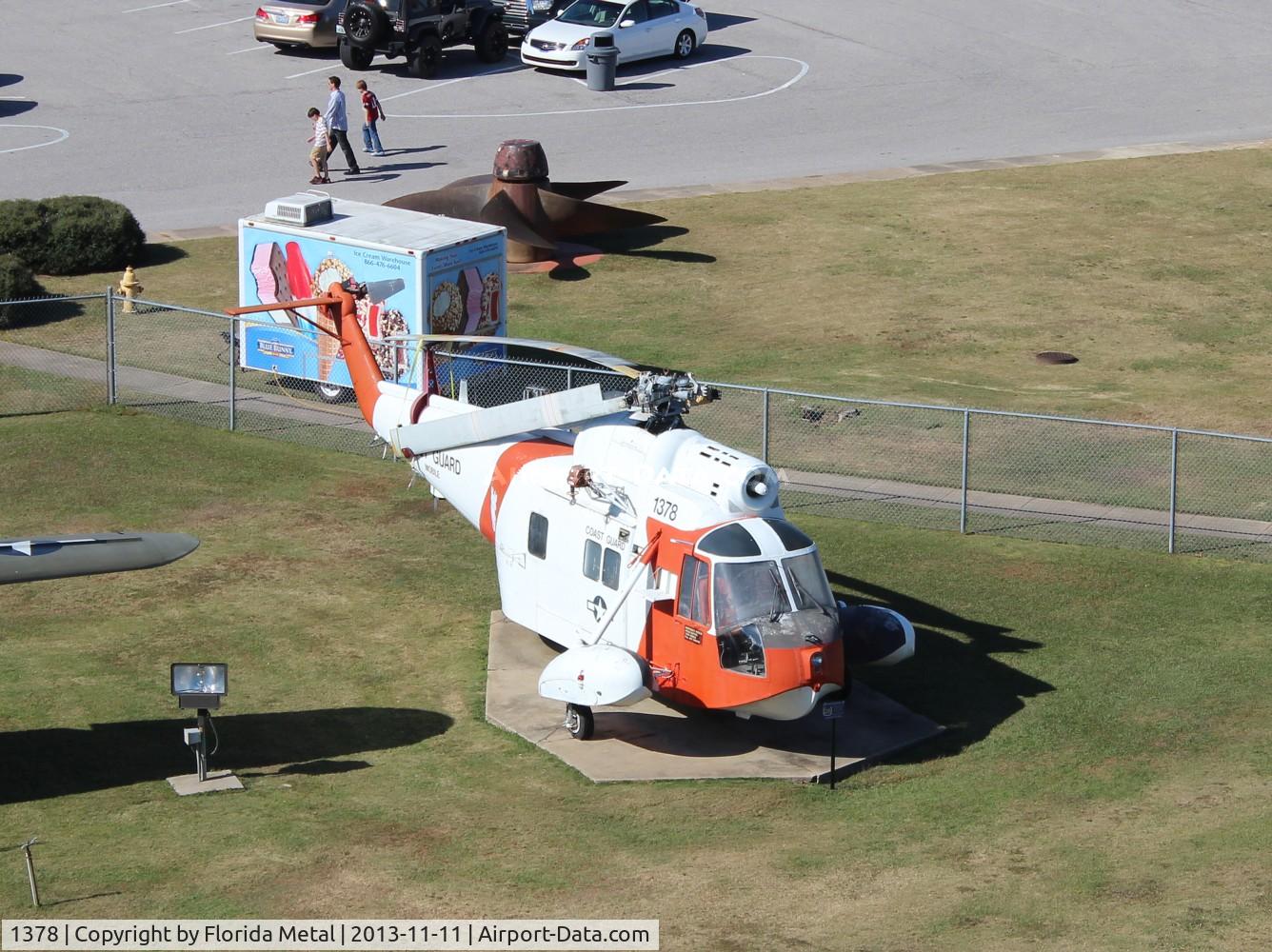 1378, Sikorsky HH-52A Sea Guard C/N 62.056, HH-52 Sea Guardian at Battleship Alabama museum