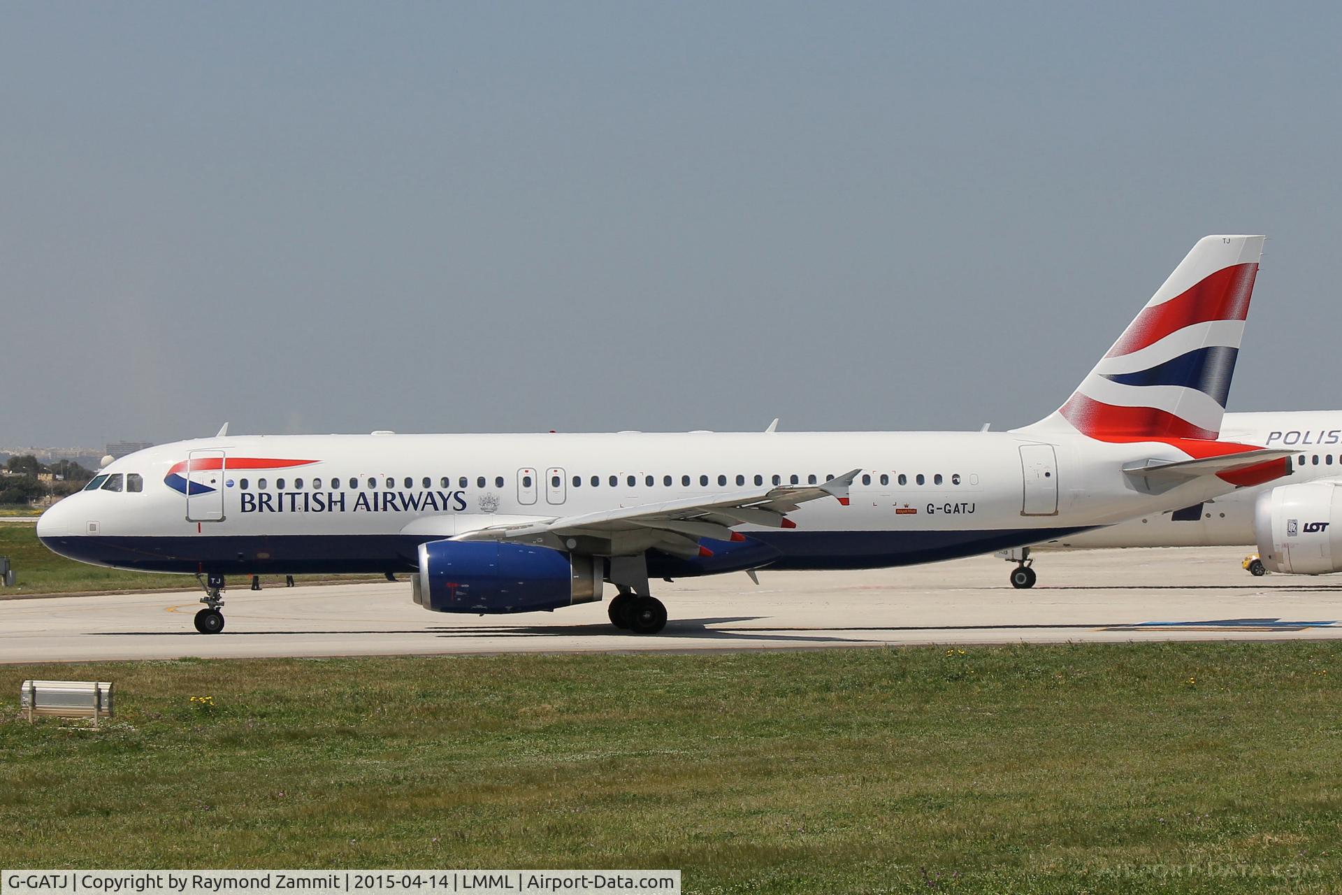 G-GATJ, 2001 Airbus A320-233 C/N 1509, A320 G-GATJ British Airways