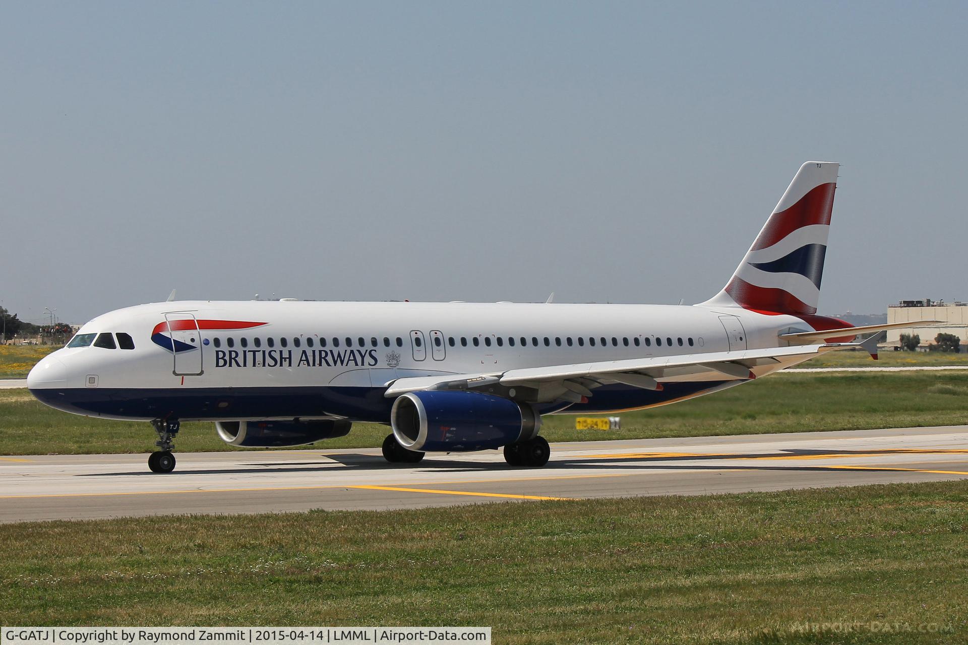 G-GATJ, 2001 Airbus A320-233 C/N 1509, A320 G-GATJ British Airways