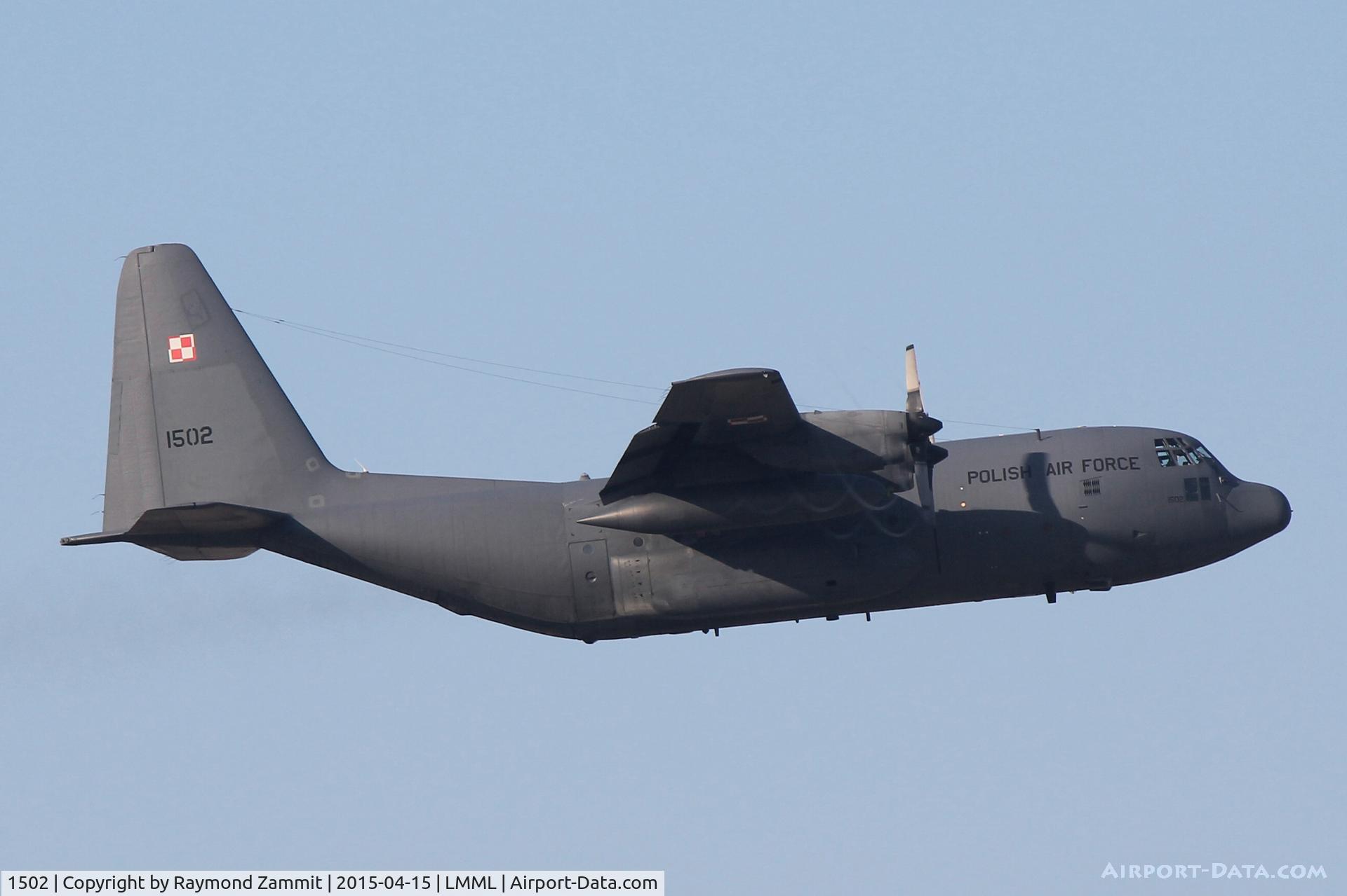 1502, 1970 Lockheed C-130E-LM Hercules C/N 382-4414, Lockheed C-130H Hercules 1502 Polish Air Force