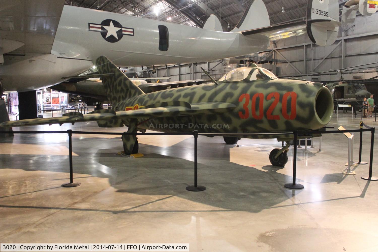 3020, Mikoyan-Gurevich MiG-17C C/N 799, Mig-17
