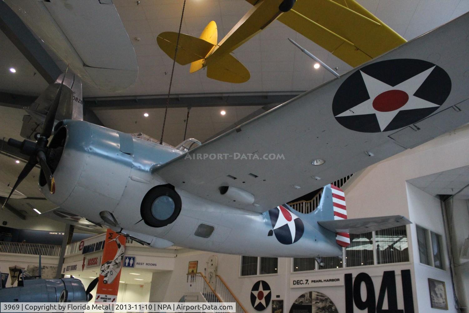 3969, Grumman F4F-3A Wildcat C/N 851, F4F-3A