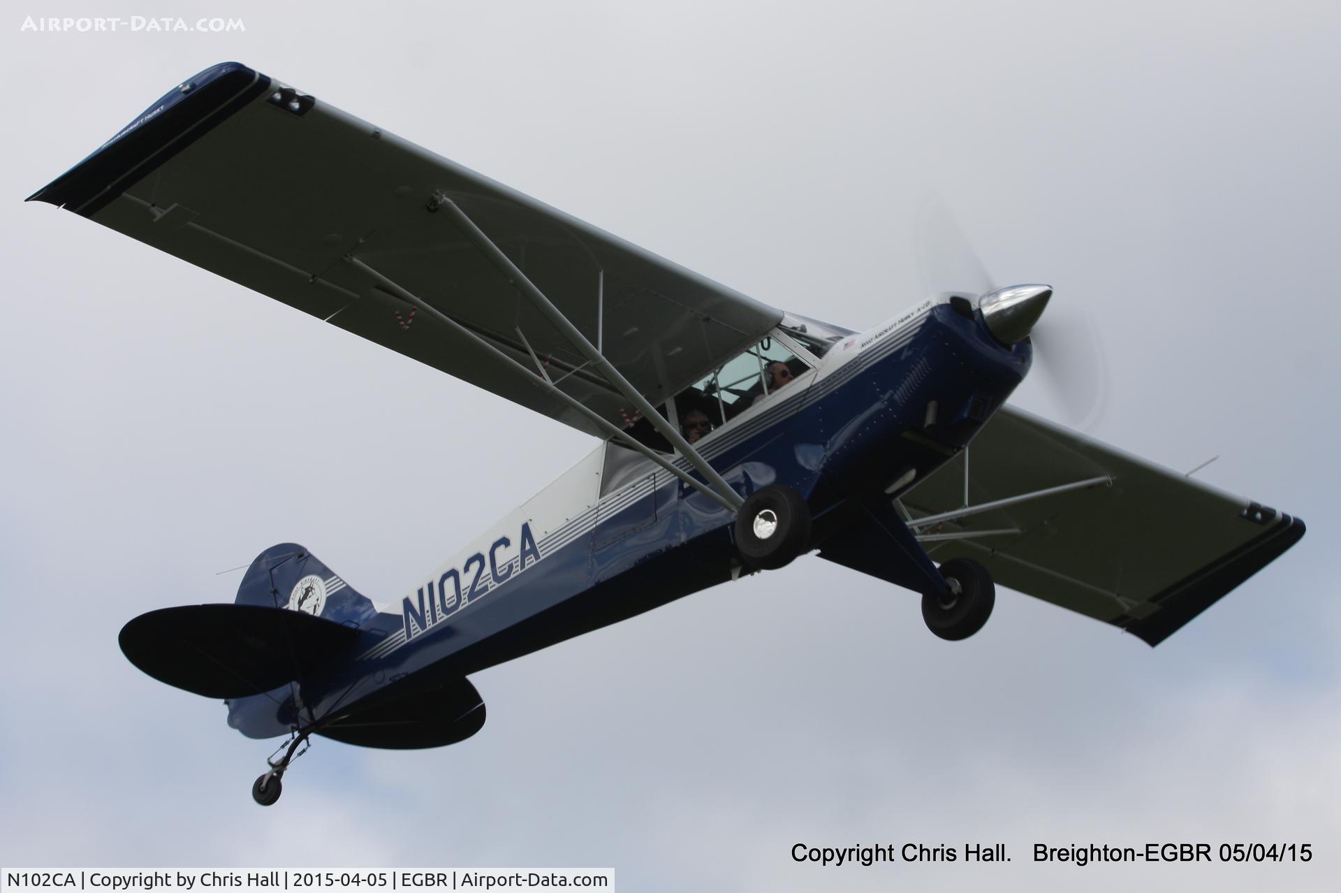 N102CA, 2004 Aviat A-1B Husky C/N 2272, at the Easter Homebuilt Aircraft Fly-in