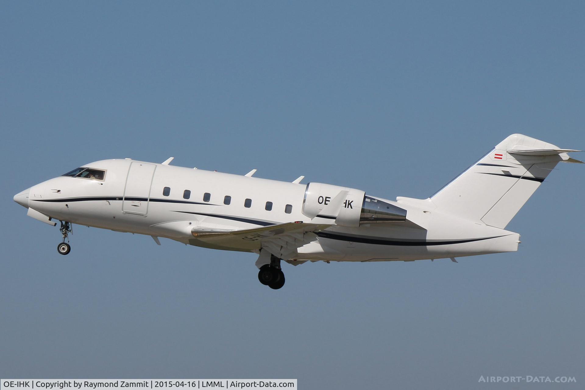 OE-IHK, 1999 Bombardier Challenger 604 (CL-600-2B16) C/N 5422, Canadair CL-600 OE-IHK AC Aviation Charter