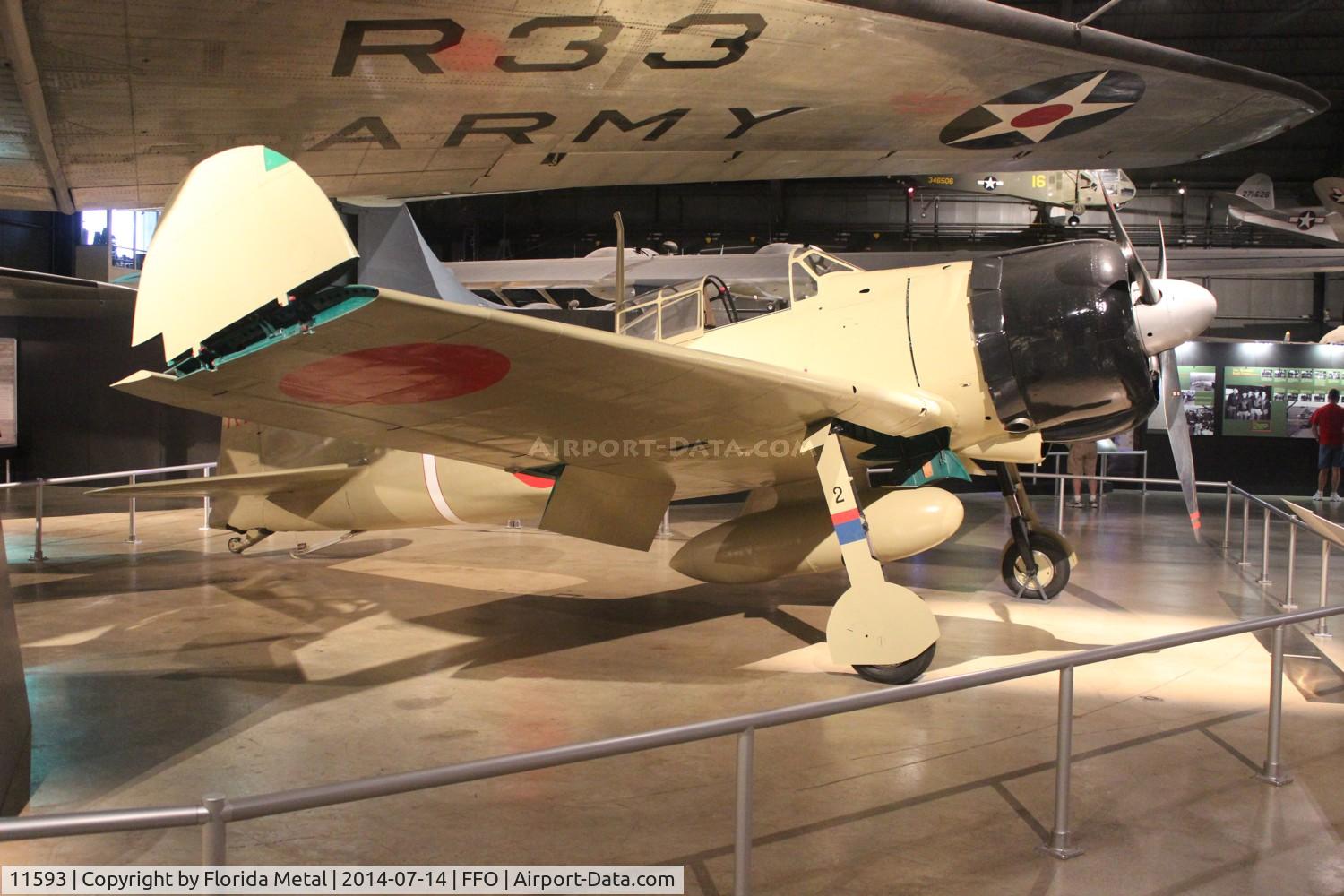 11593, Mitsubishi A6M2 Zero C/N 51553, A6M2 Zero
