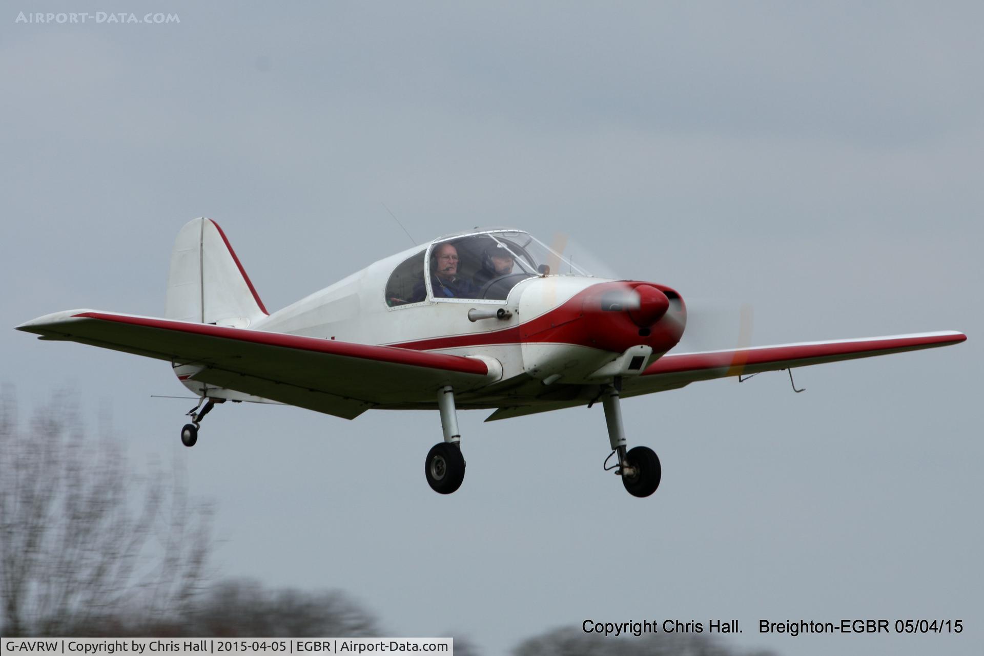 G-AVRW, 1968 Gardan GY-20 Minicab C/N PFA 1800, at the Easter Homebuilt Aircraft Fly-in