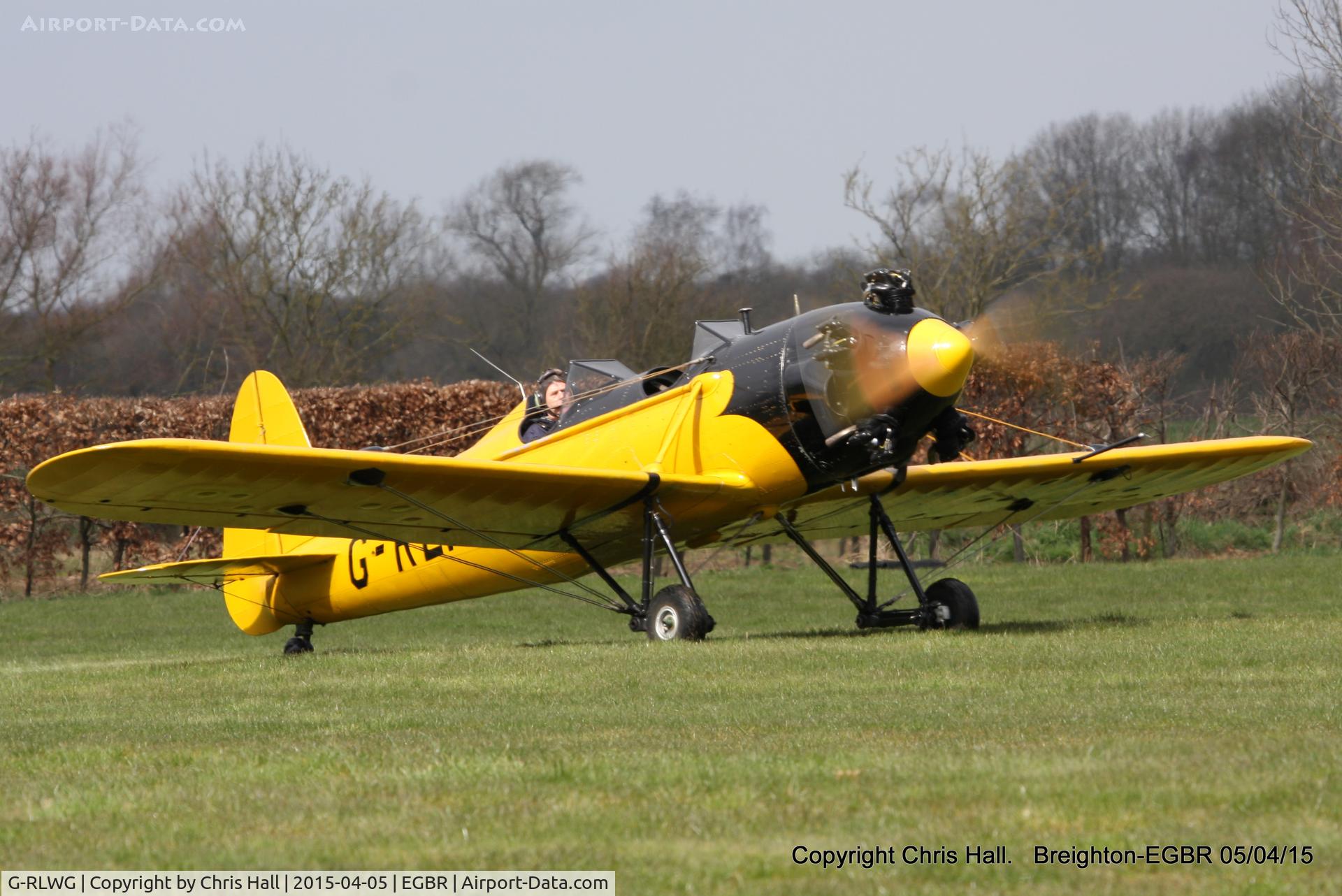 G-RLWG, 1942 Ryan PT-22 Recruit (ST3KR) C/N 1716, at the Easter Homebuilt Aircraft Fly-in