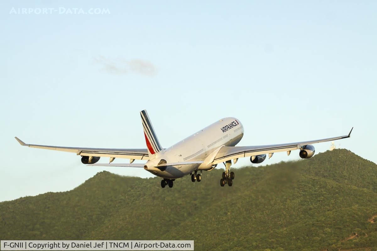 F-GNII, 2001 Airbus A340-313X C/N 399, F-GNII