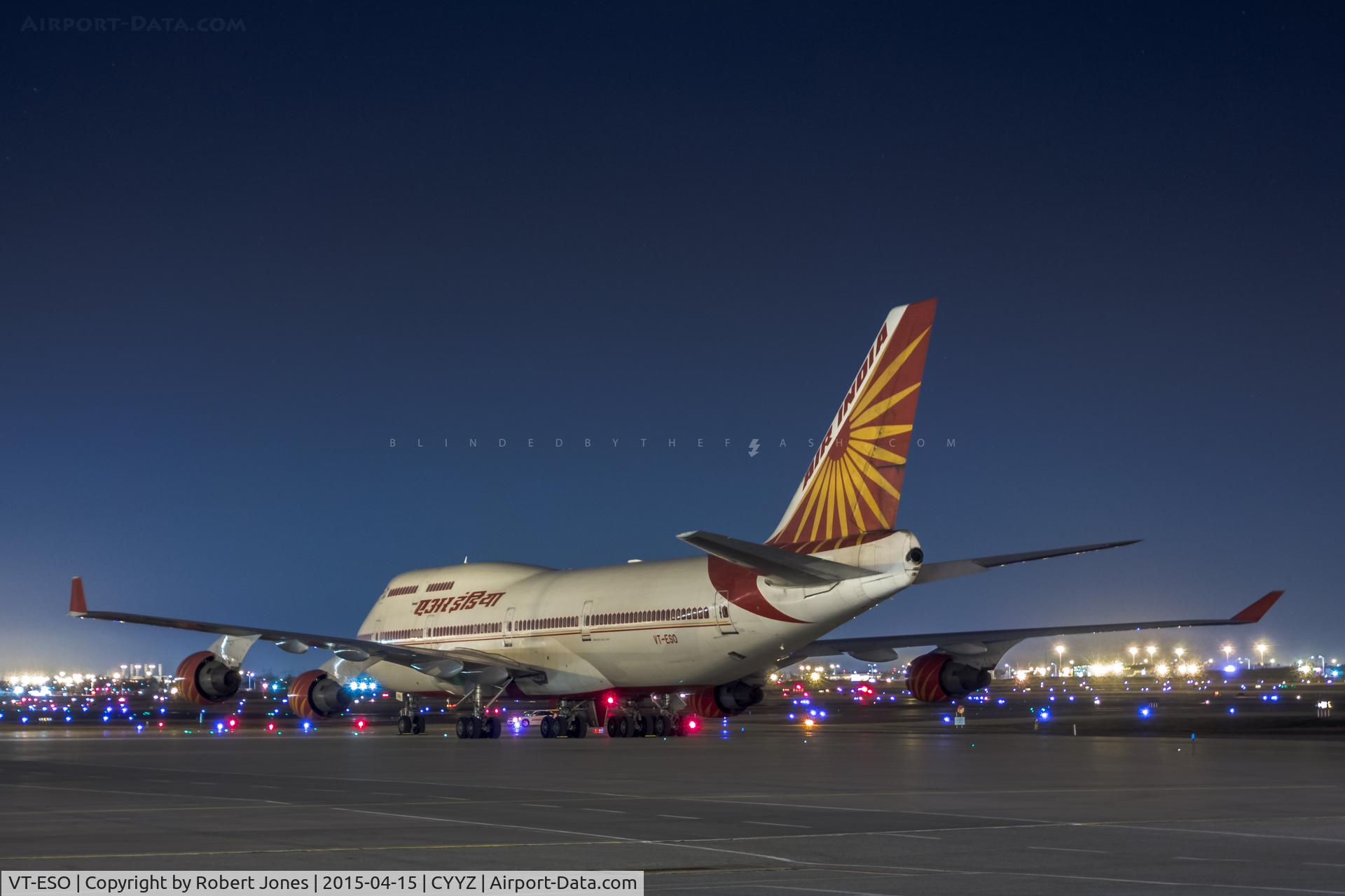 VT-ESO, 1993 Boeing 747-437 C/N 27165, Brought Indian PM to Toronto.
