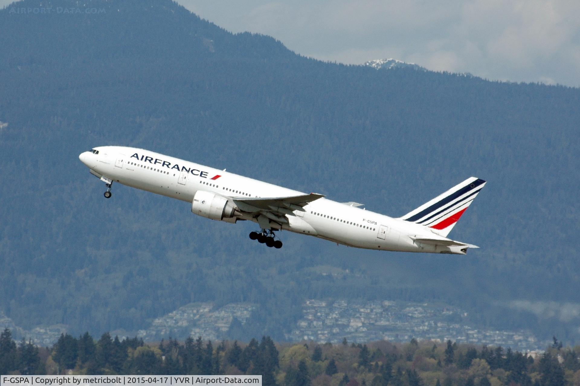 F-GSPA, 1998 Boeing 777-228/ER C/N 29002, To Paris CDG