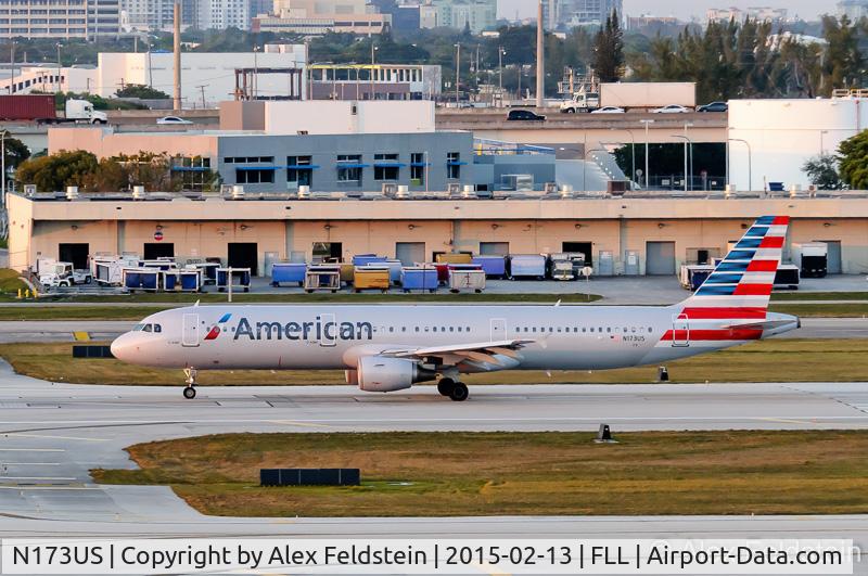 N173US, 2001 Airbus A321-211 C/N 1481, Ft. Lauderdale