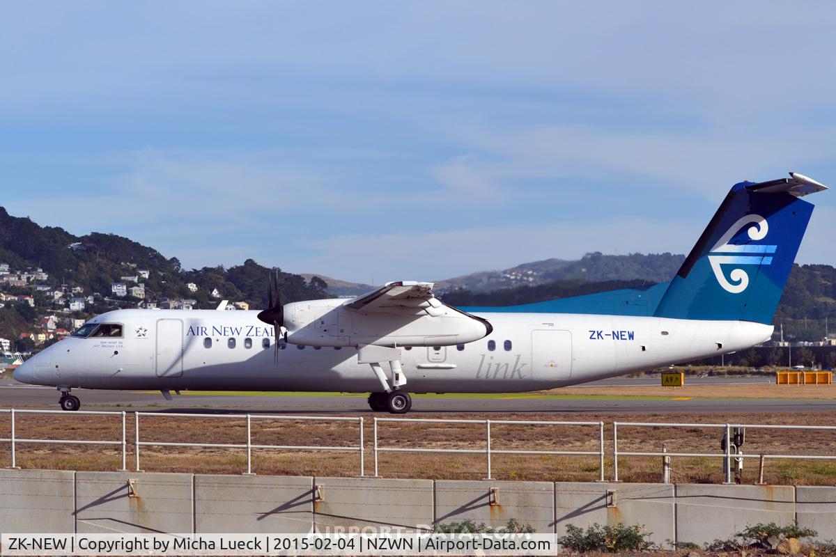 ZK-NEW, 2007 De Havilland Canada DHC-8-311Q Dash 8 C/N 648, At Wellington