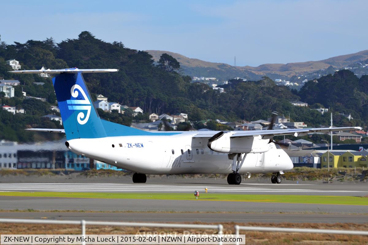ZK-NEW, 2007 De Havilland Canada DHC-8-311Q Dash 8 C/N 648, At Wellington