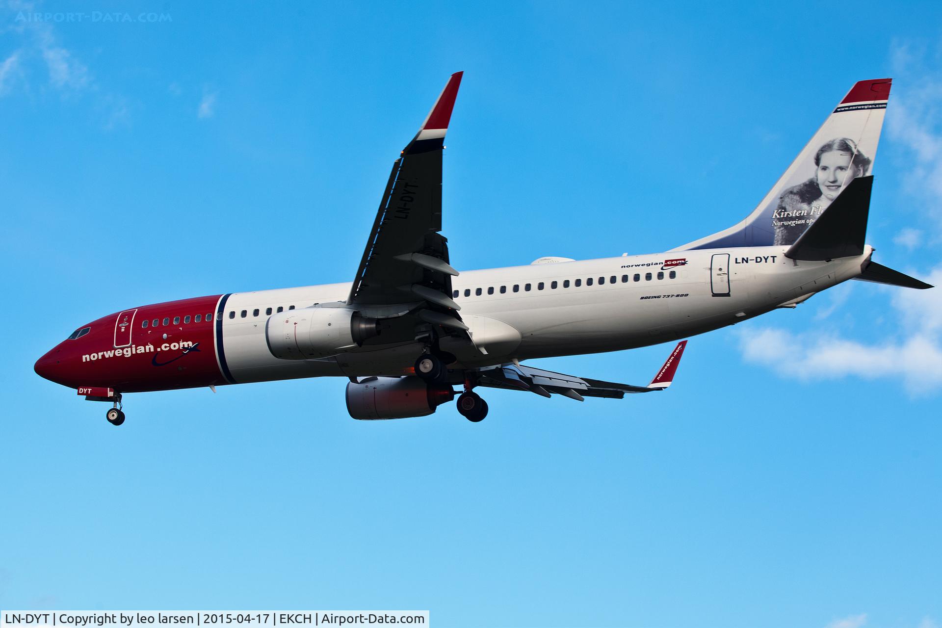 LN-DYT, 2011 Boeing 737-8JP C/N 39048, Copenhagen Kastrup 17.4.15
