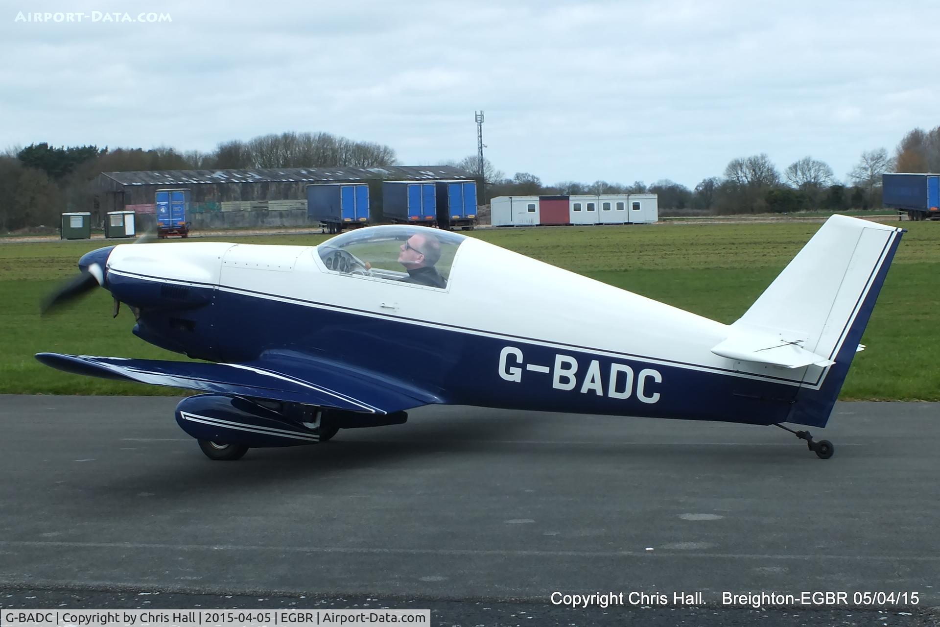 G-BADC, 1980 Rollason Beta B2A C/N PFA 002-10140, at the Easter Homebuilt Aircraft Fly-in