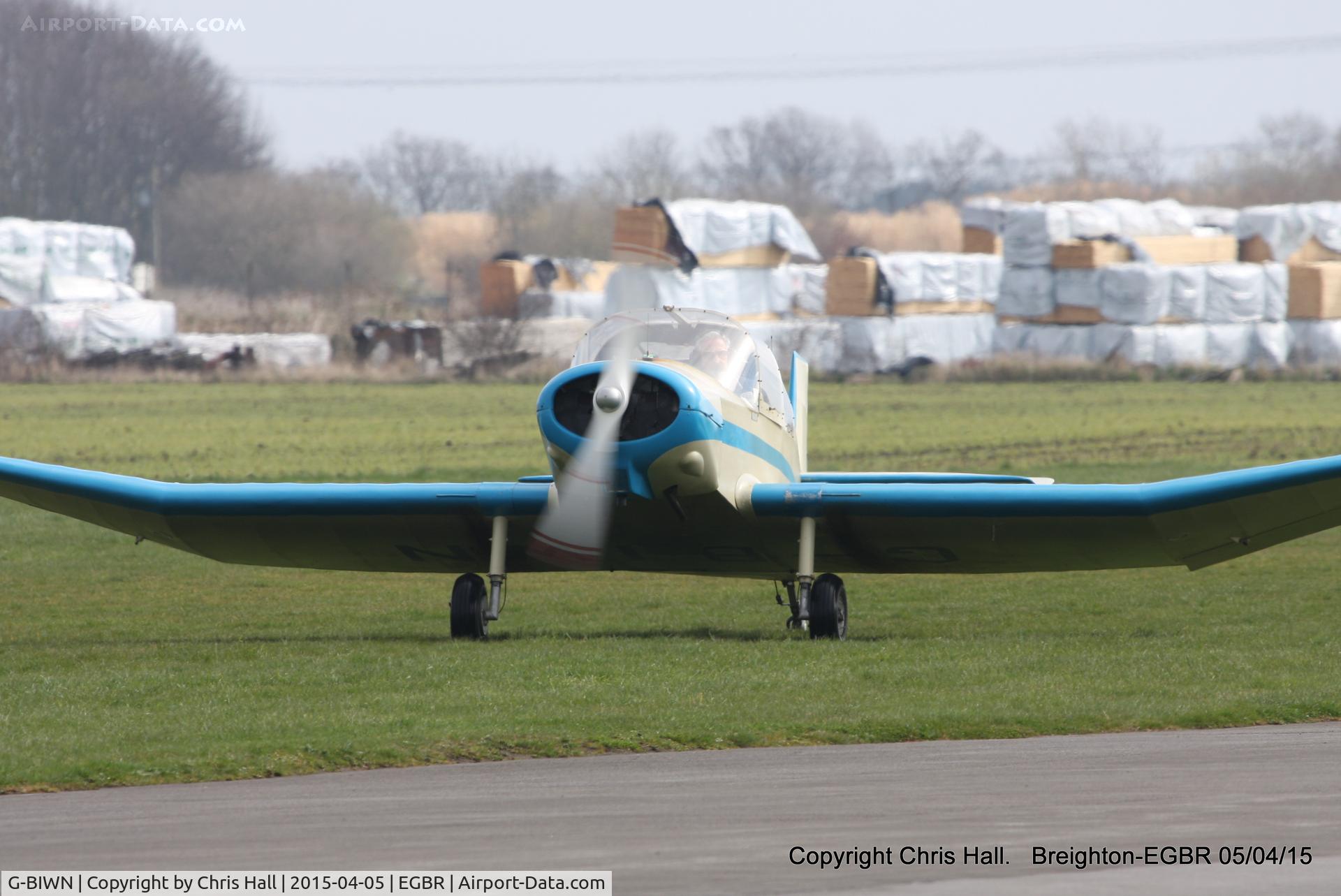 G-BIWN, 1966 Jodel D-112 C/N 1314, at the Easter Homebuilt Aircraft Fly-in