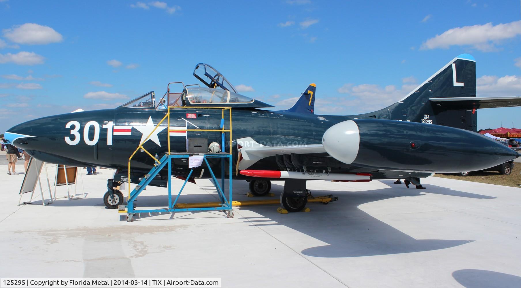 125295, Grumman F9F-5 Panther C/N Not found 125295, F9F-5
