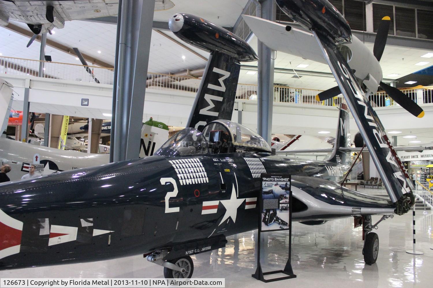 126673, McDonnell F2H-2P Banshee C/N Not found 126673, F2H-2P