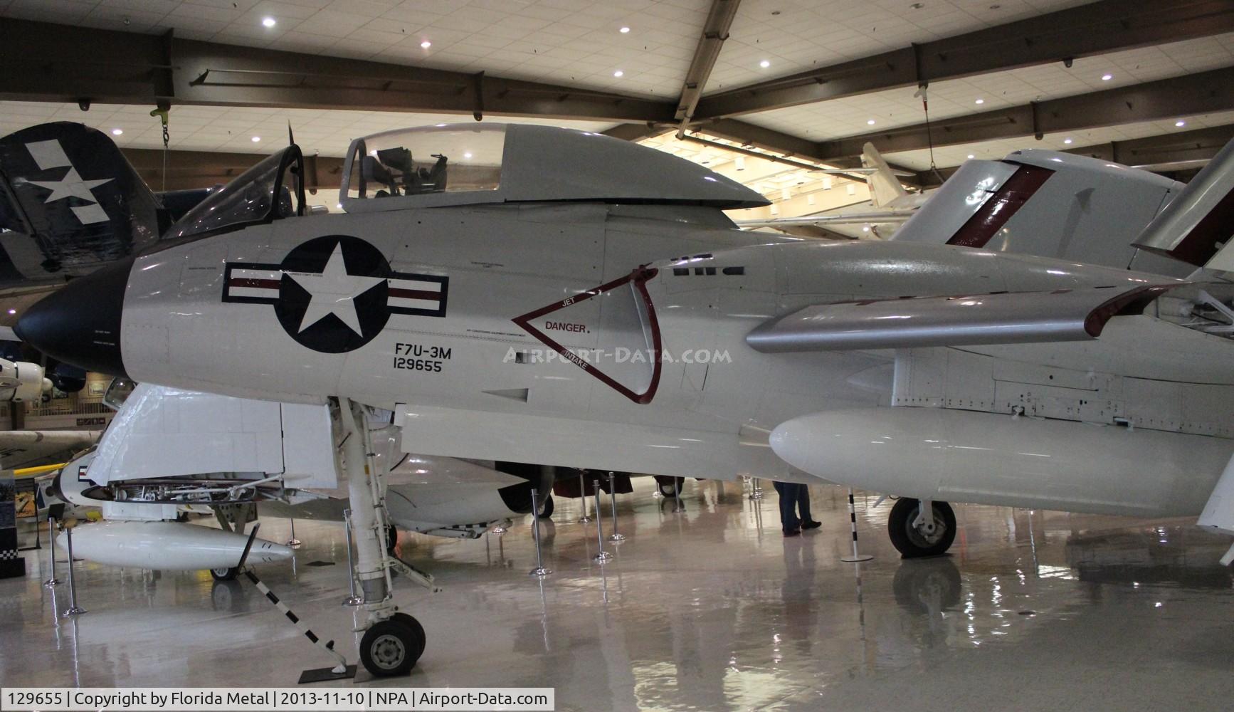 129655, 1954 Vought F7U-3M Cutlass C/N 139, F7U-3M Cutlass