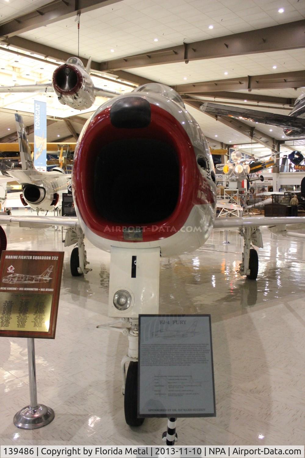 139486, 1957 North American FJ-4 Fury C/N 209-106, FJ-4 Fury