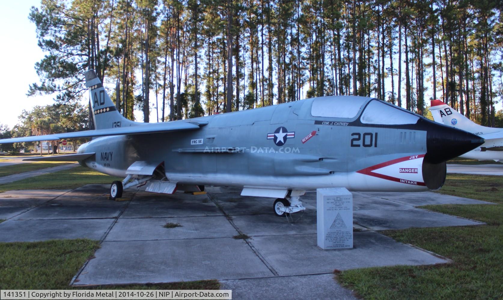 141351, Vought F8U-1 Crusader C/N Not found (Bu141351), F-8 Crusader