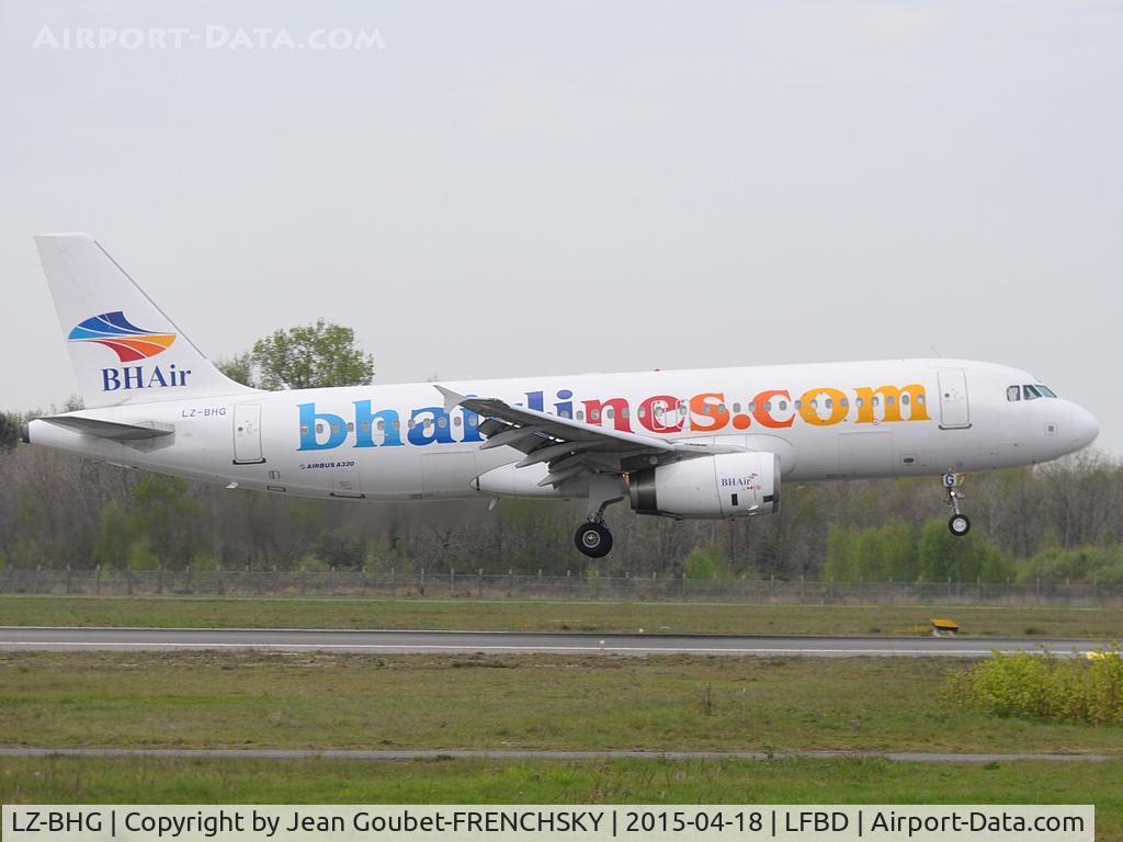LZ-BHG, 2006 Airbus A320-232 C/N 2844, landing 05 from Lanzarote (ACE)