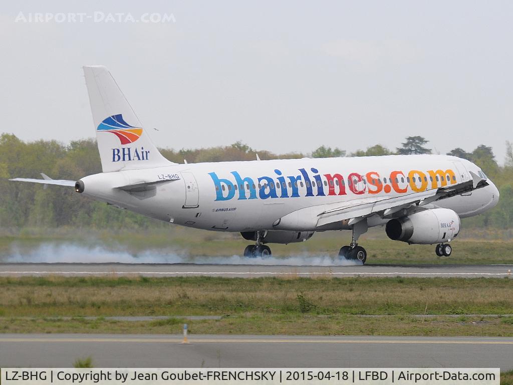 LZ-BHG, 2006 Airbus A320-232 C/N 2844, landing 05 from Lanzarote (ACE)
