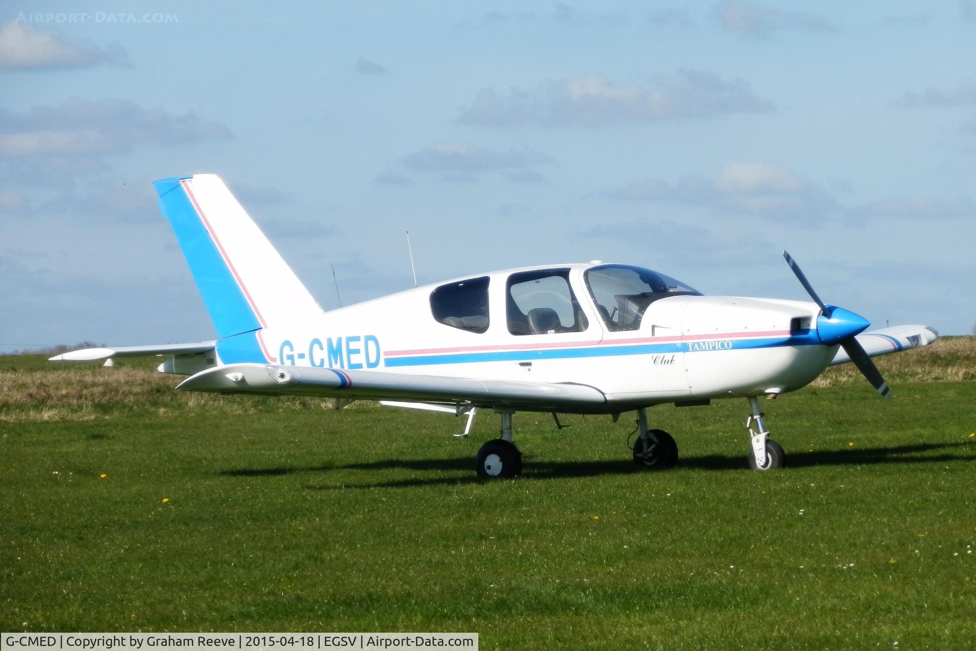 G-CMED, 2000 Socata TB-9 Tampico C/N 1867, Parked at Old Buckenham.