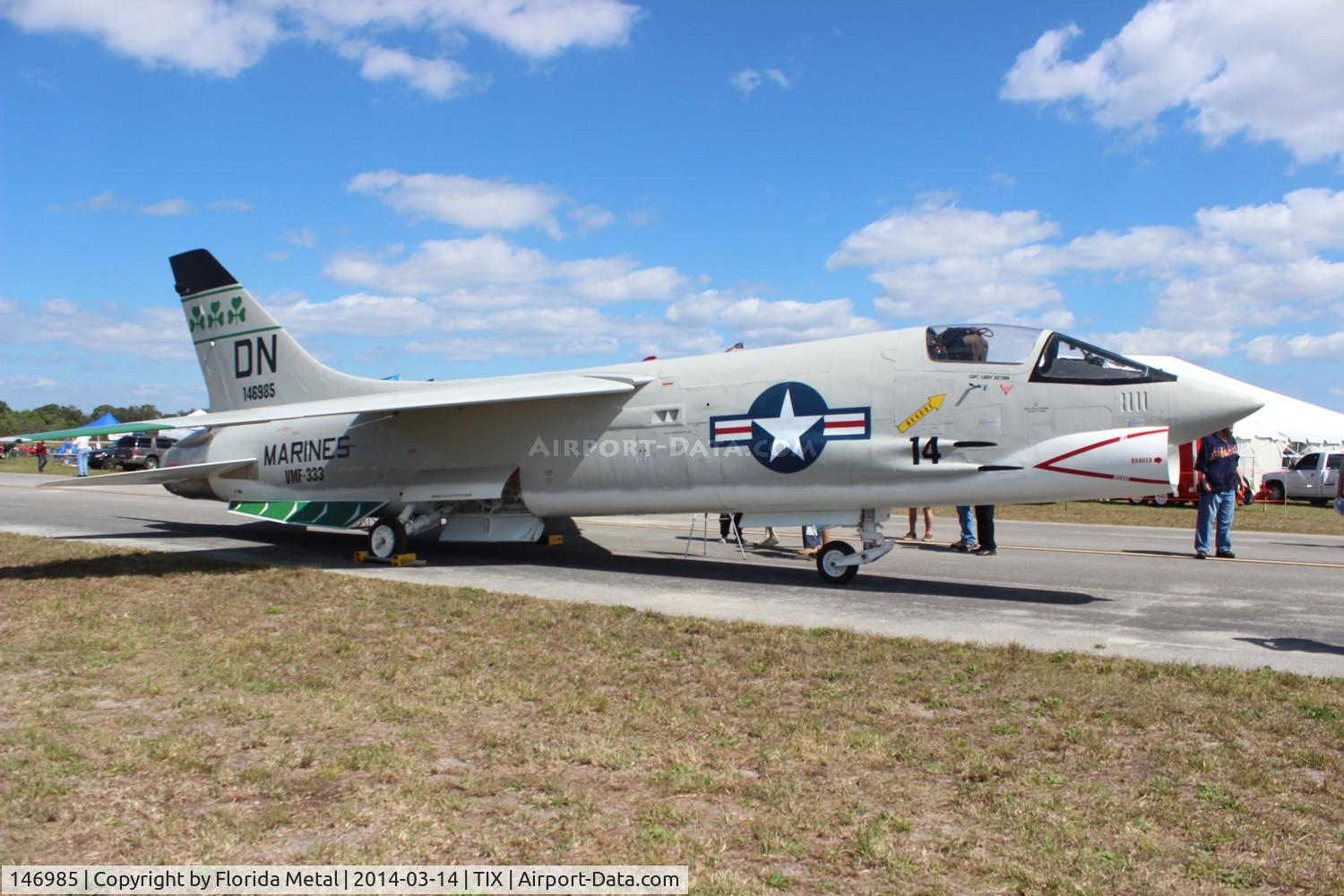 146985, Vought F-8K Crusader C/N 726, F-8 Crusader