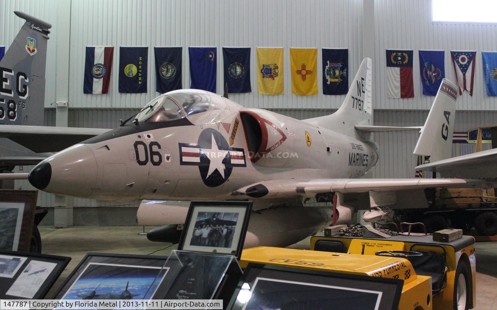 147787, Douglas A-4L Skyhawk C/N 12551, A-4 Skyhawk at Battleship Alabama