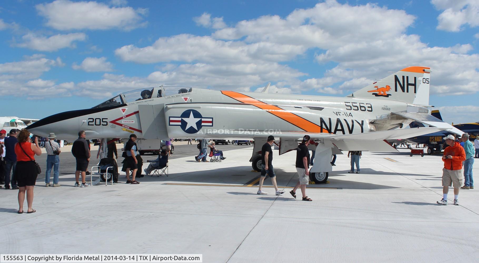 155563, McDonnell F-4J Phantom II C/N 2845, F-4J Phantom