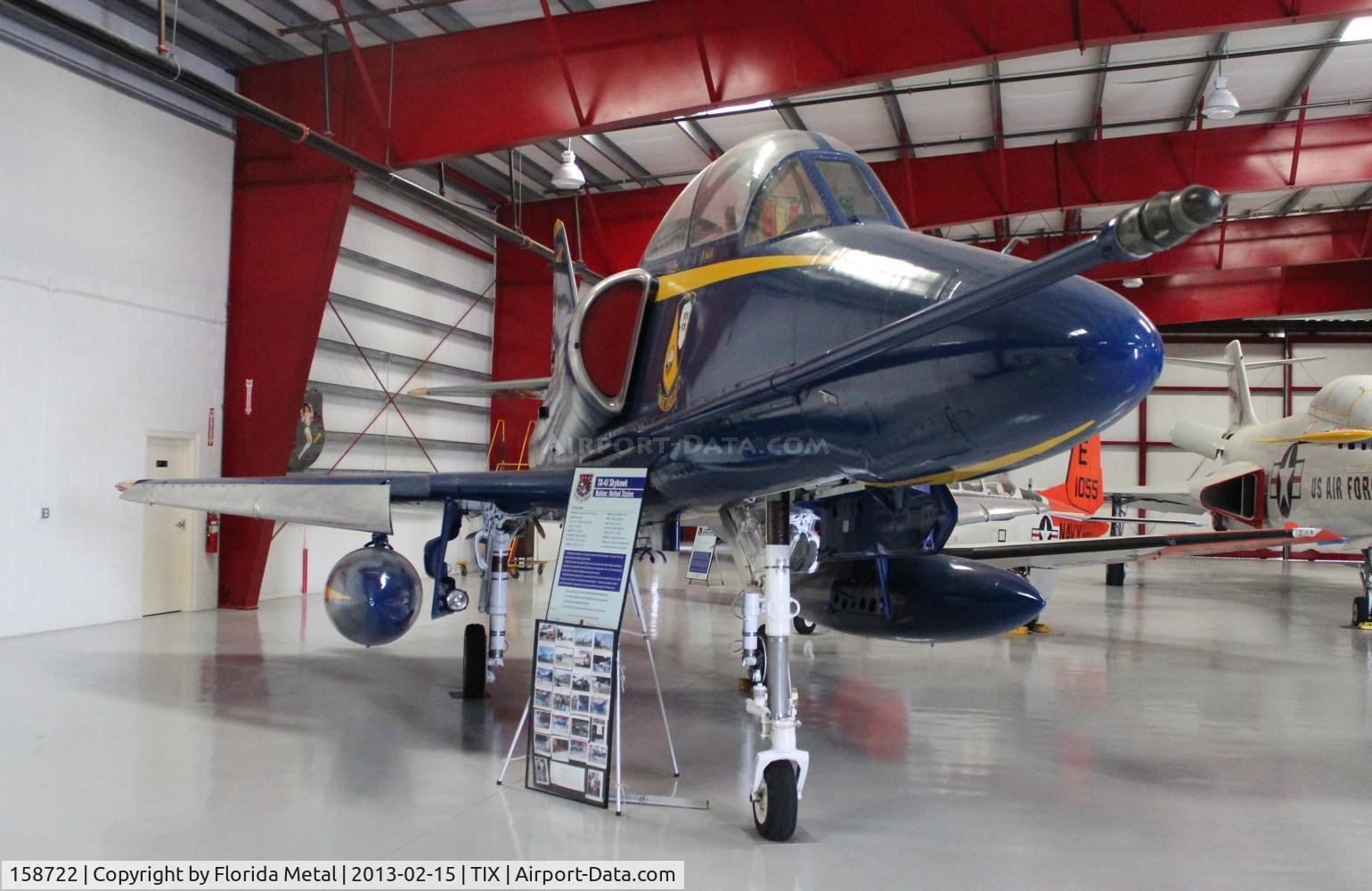 158722, Douglas TA-4J Skyhawk C/N 14343, Blue Angels