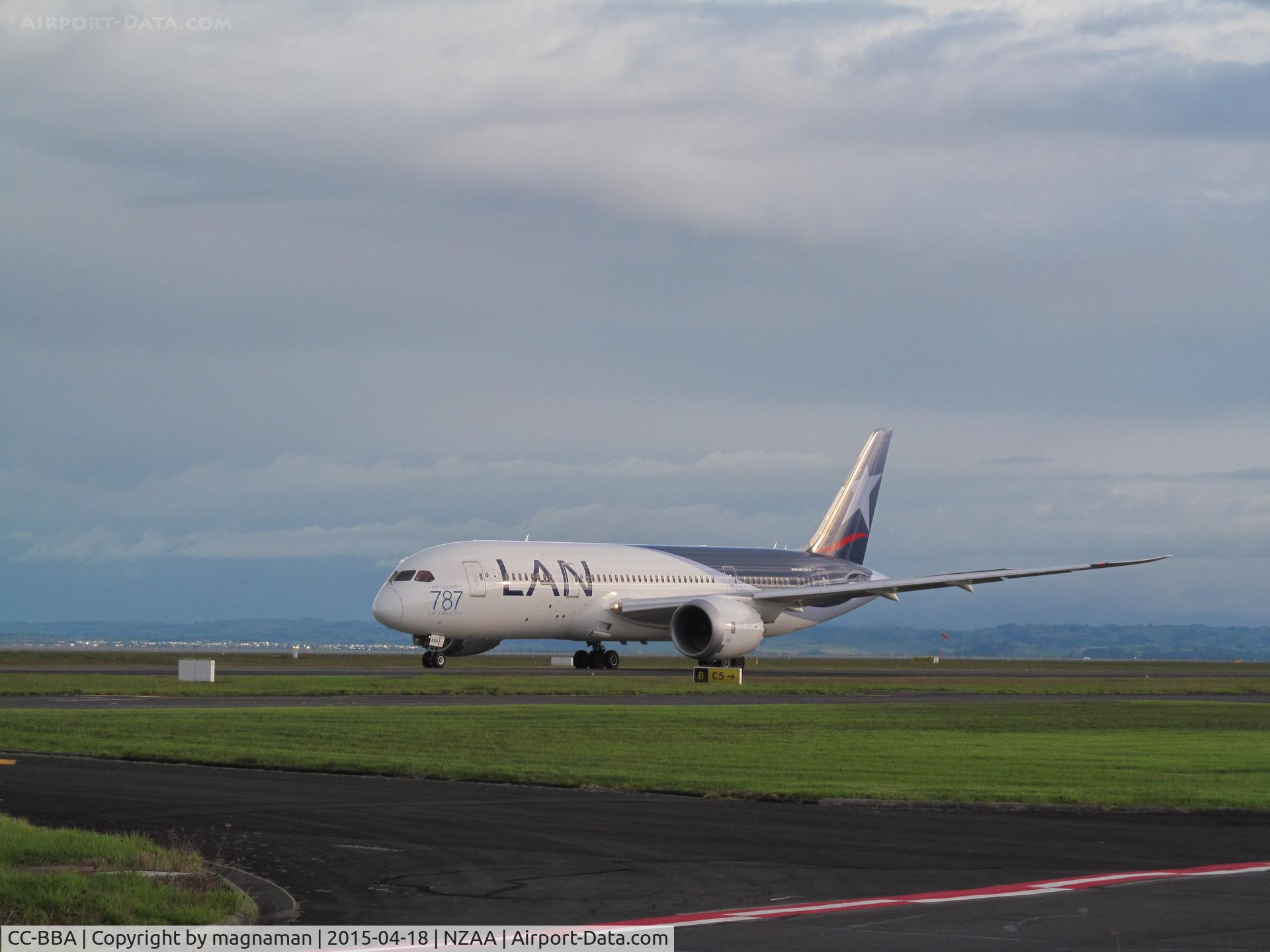 CC-BBA, 2012 Boeing 787-8 Dreamliner C/N 38471, First visit of LAN 787 to AKL