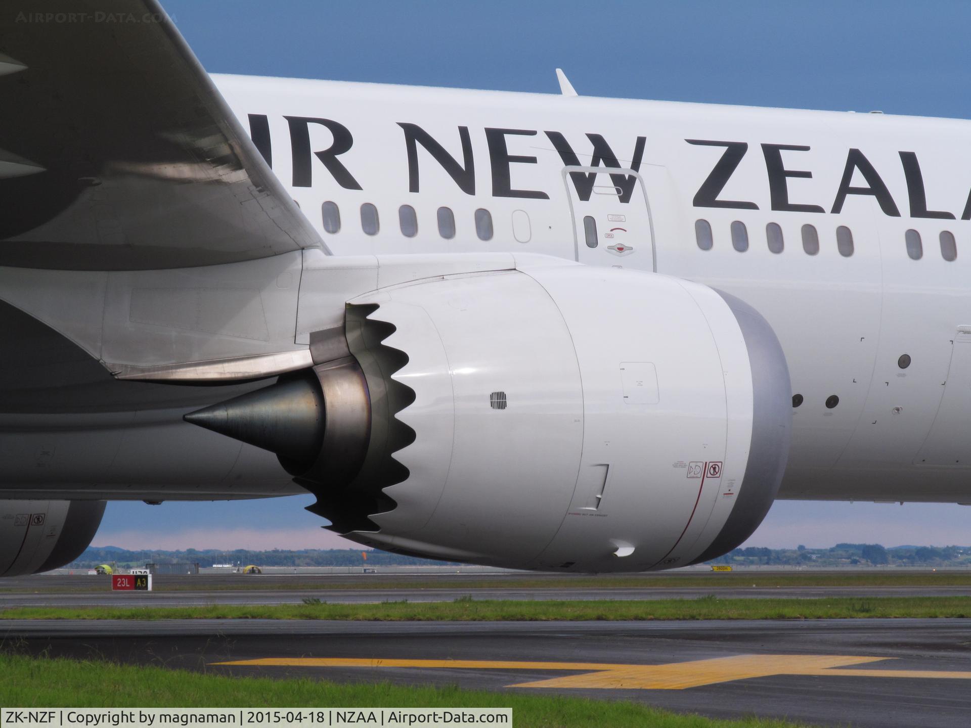 ZK-NZF, 2014 Boeing 787-9 Dreamliner C/N 34335, great looking engines