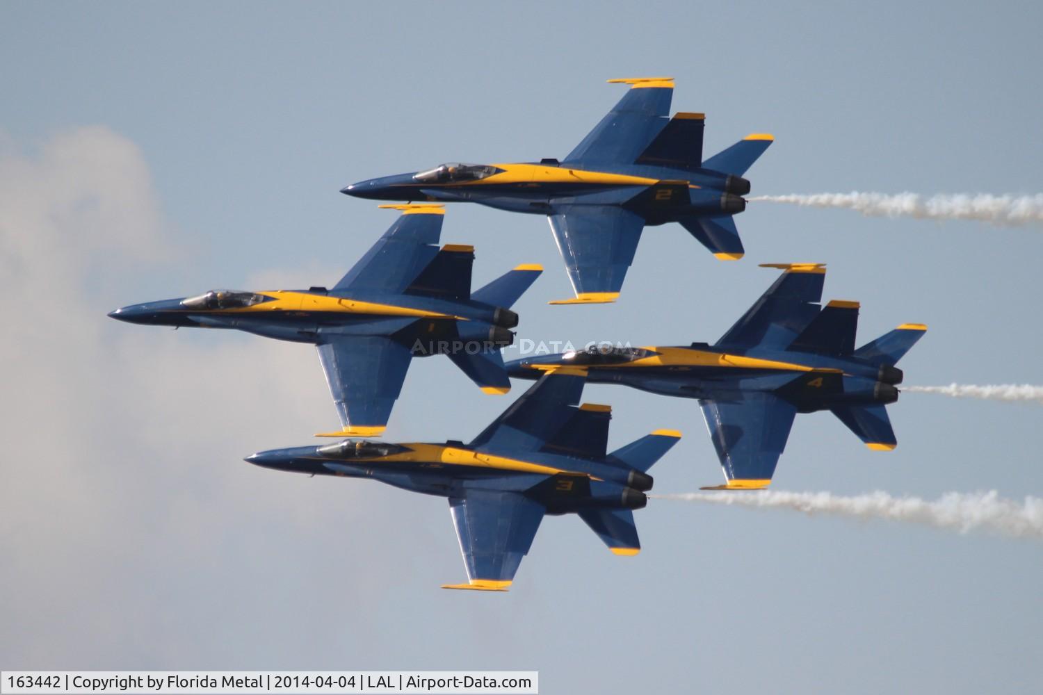 163442, 1987 McDonnell Douglas F/A-18C Hornet C/N 0645/C013, Blue Angels