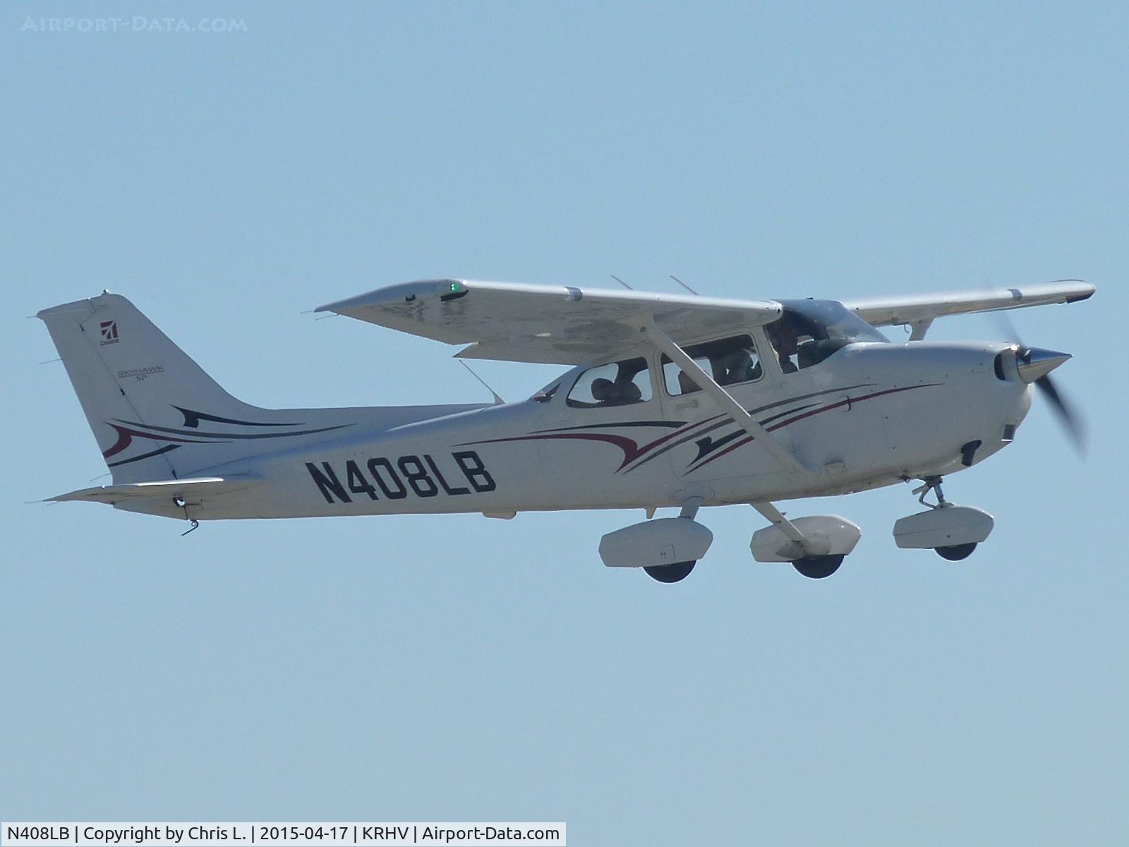 N408LB, 2012 Cessna 172SP Skyhawk C/N 172S11157, A 2012 Cessna 172SP owned by Trade Winds, a local flight school.