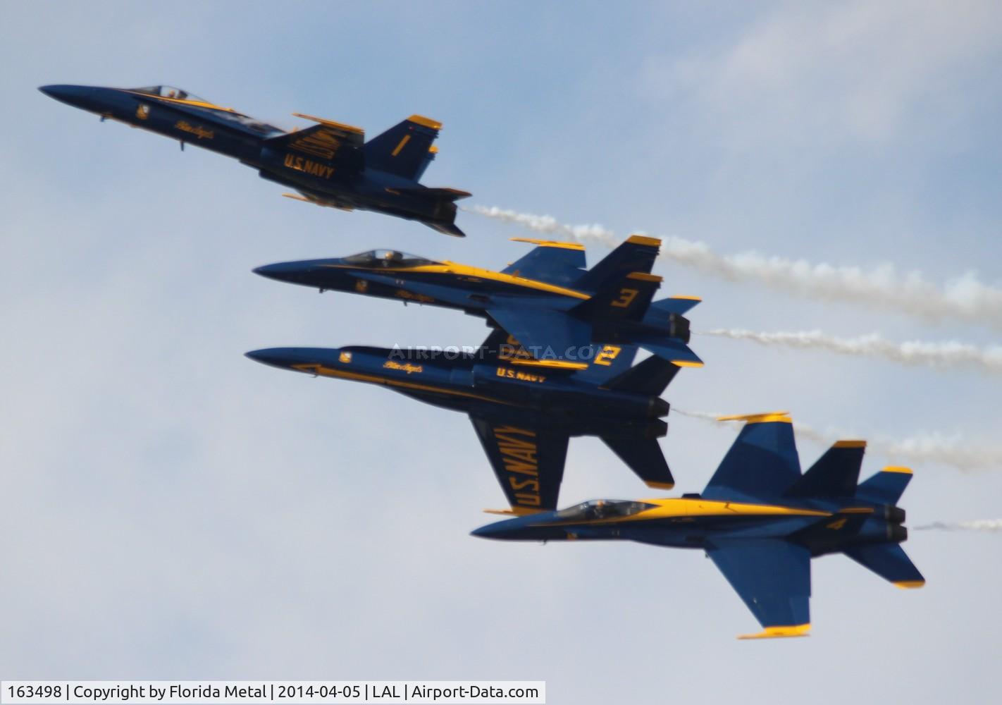 163498, 1988 McDonnell Douglas F/A-18C Hornet C/N 0737/C053, Blue Angels