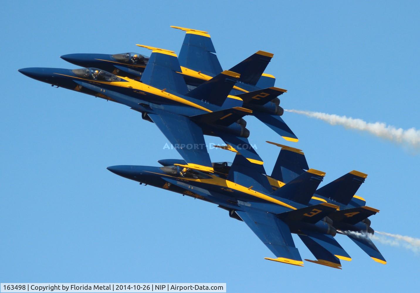 163498, 1988 McDonnell Douglas F/A-18C Hornet C/N 0737/C053, Blue Angels