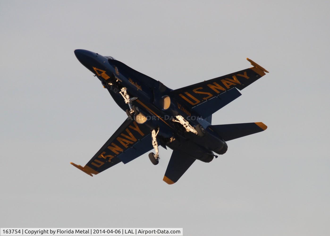 163754, 1989 McDonnell Douglas F/A-18C Hornet C/N 0829/C112, Blue Angels
