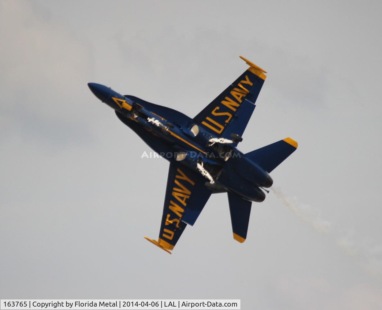 163765, 1989 McDonnell Douglas F/A 18C Hornet C/N 0845/C122, Blue Angels